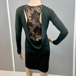 Marciano Black lace back dress